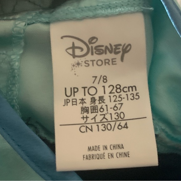 DISNEY PRINCESS ANNA COSTUME DRESS.Kids Blue and Black size 7/8 girls - Picture 6 of 6